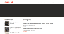 Desktop Screenshot of culturelabx.com